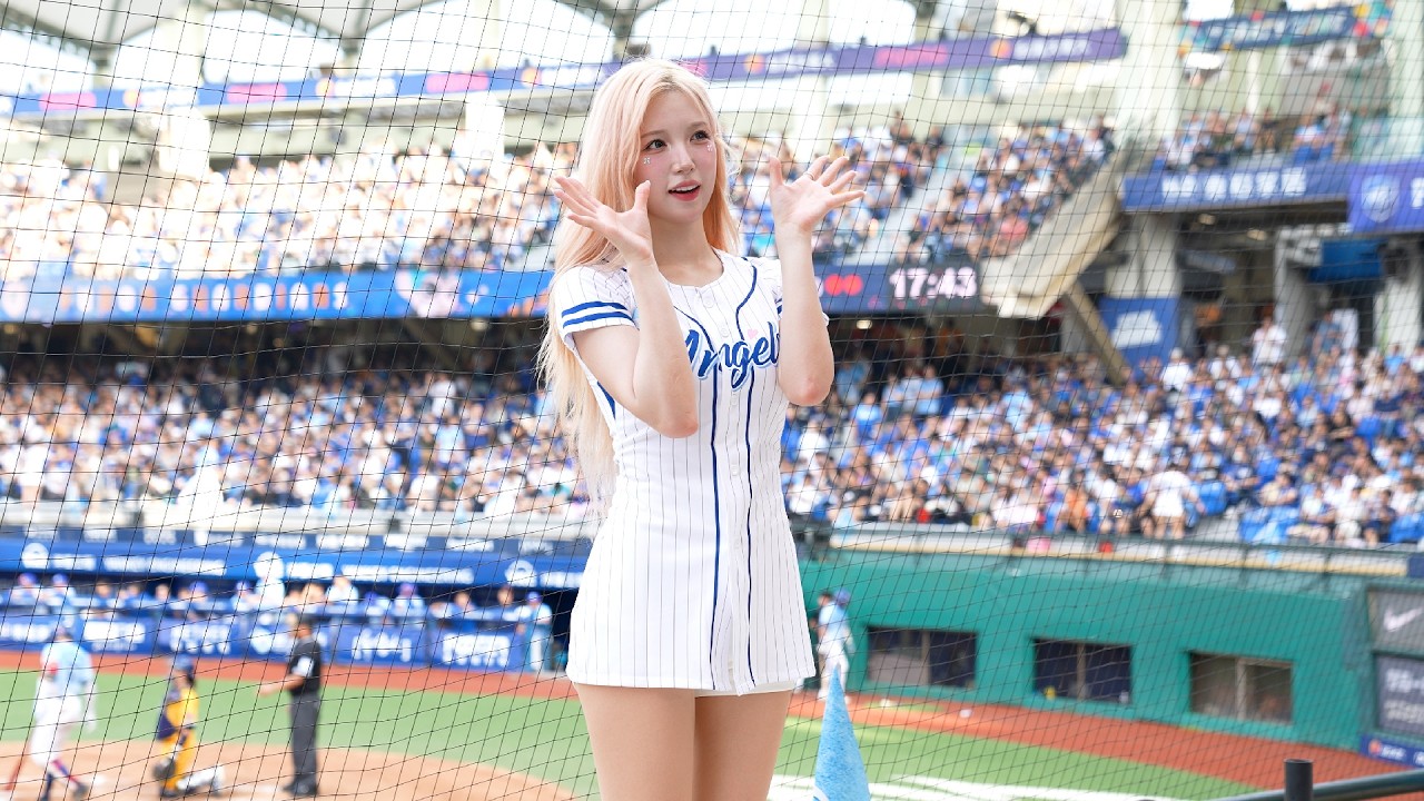 韓国美女チア・李晧禎（イ・ホジョン）がギャル感全開